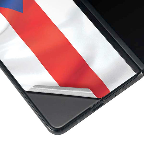 Puerto Rico Flag Galaxy Z Fold4 5G Skin